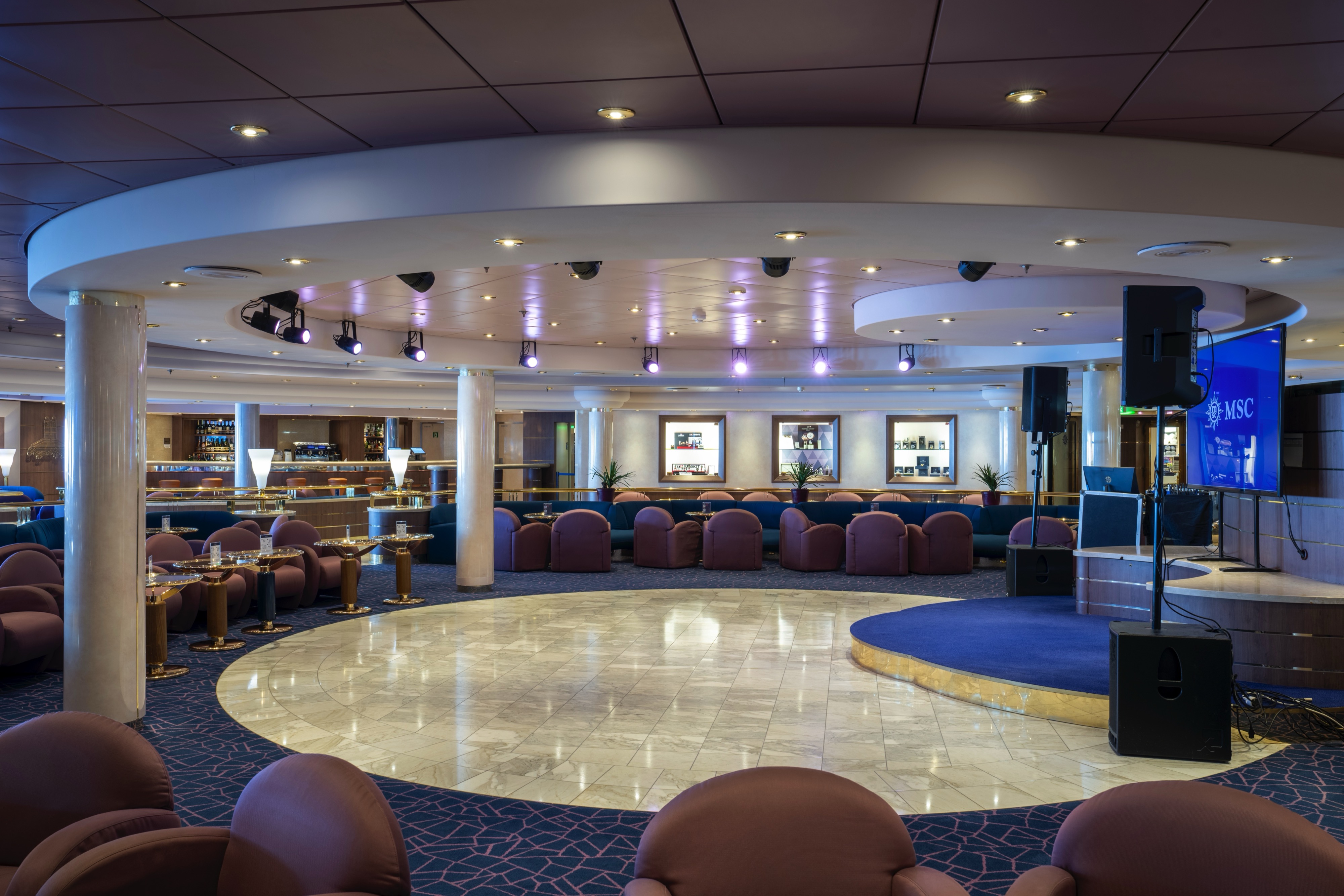 MSC Opera - Piazza di Spagna Lounge